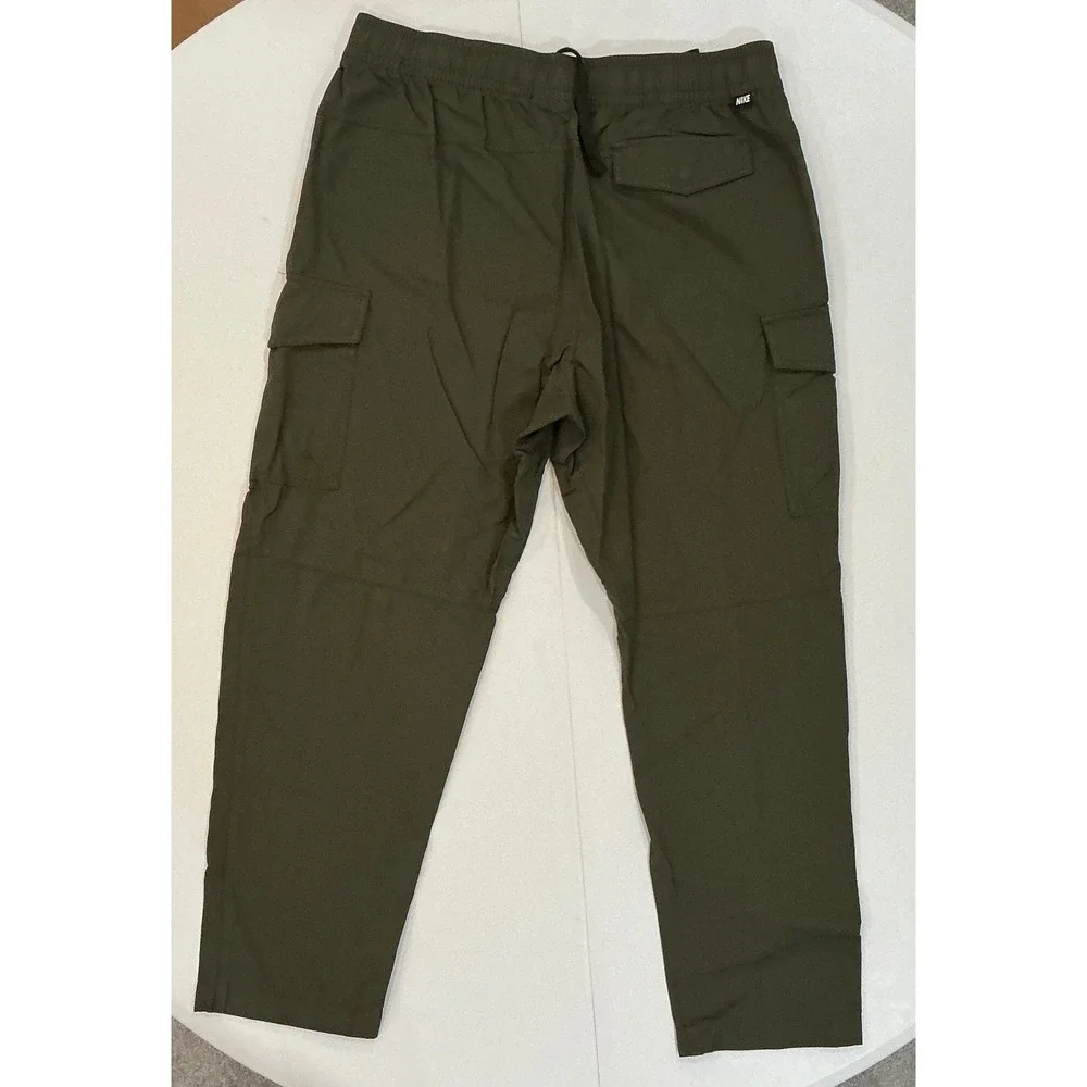 Nike Cargo Pants Military Cotton Nylon Utility Gorpcore Streetwear XL Olive